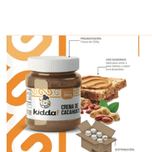 Crema de cacahuate- Kidda!